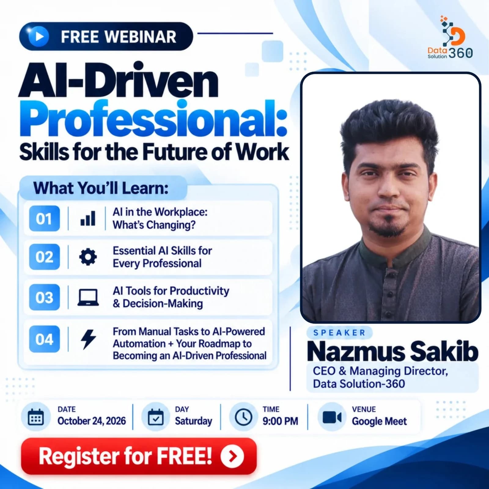AI-Driven Professional: Skills for the Future of Work poster
