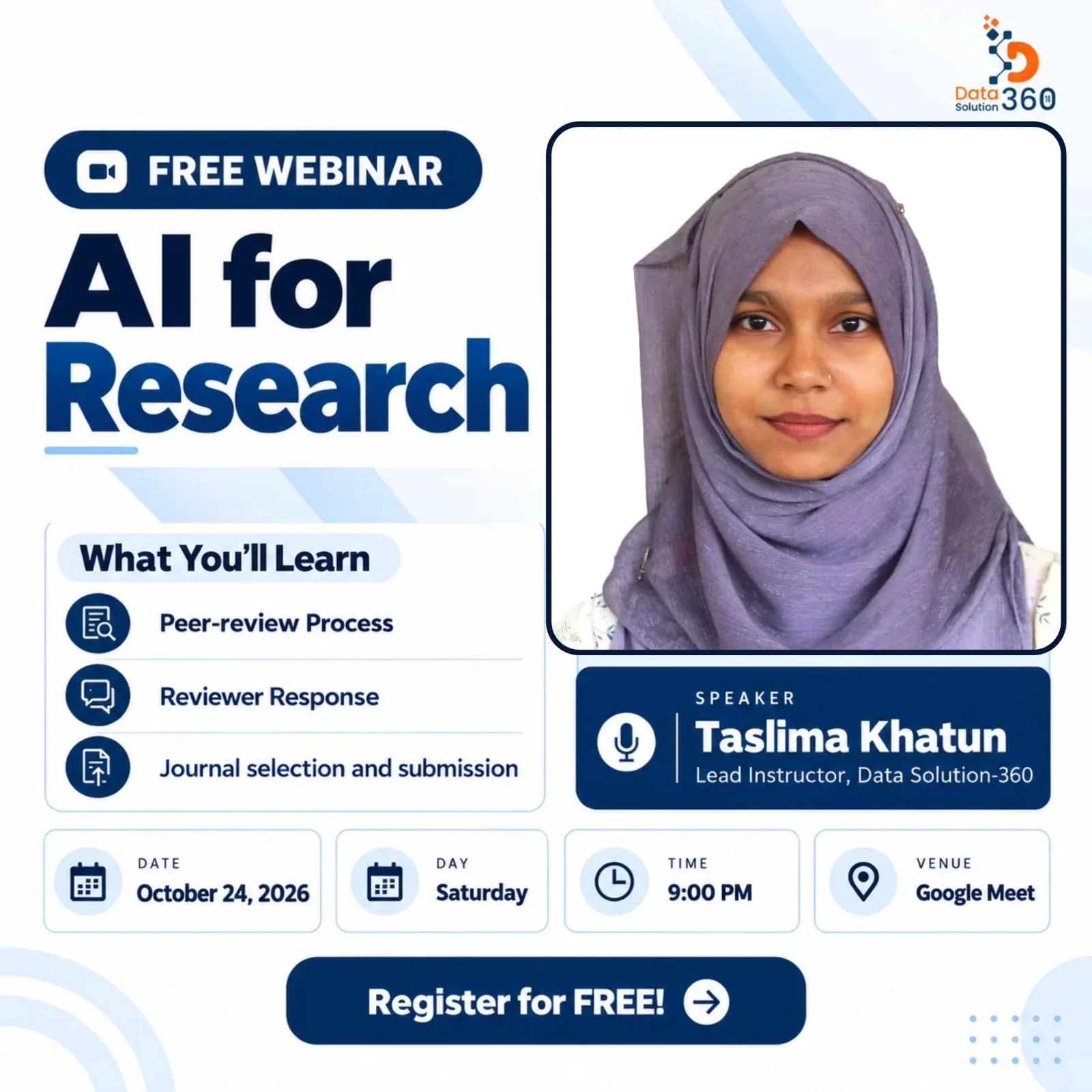 AI for Research poster