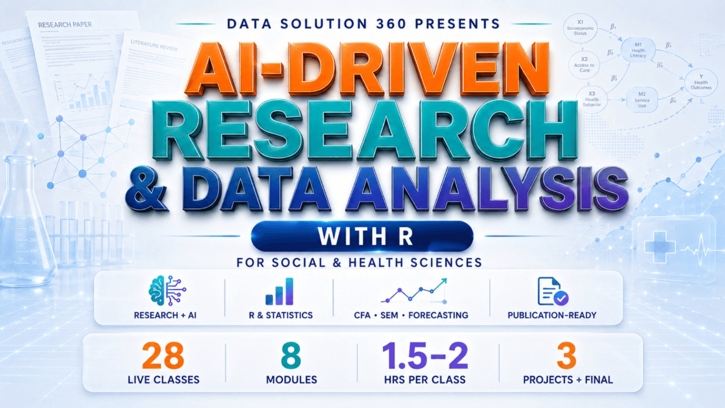 AI-Driven Research & Data Analysis with R