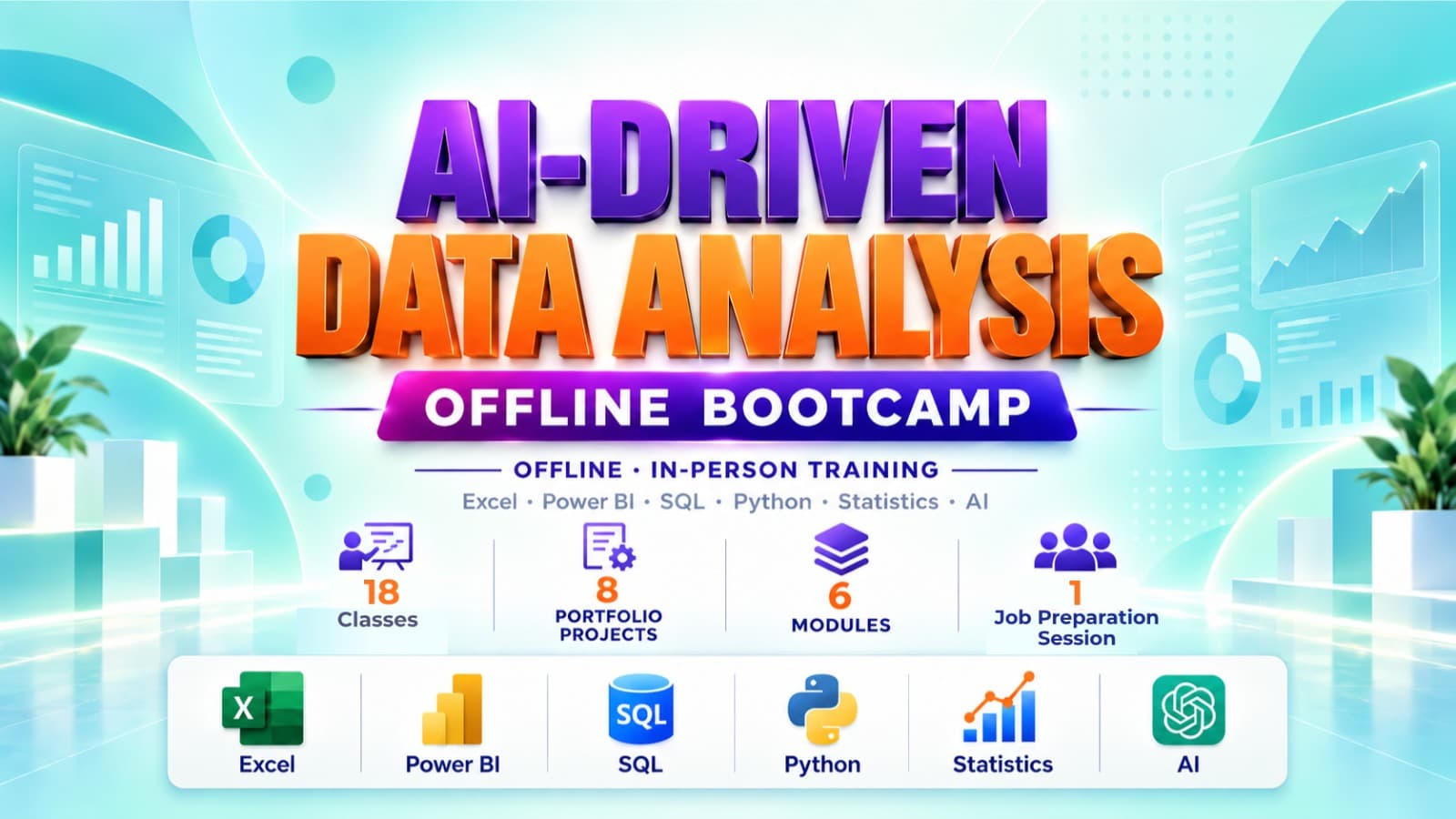 AI-Driven Data Analysis Bootcamp (Offline)