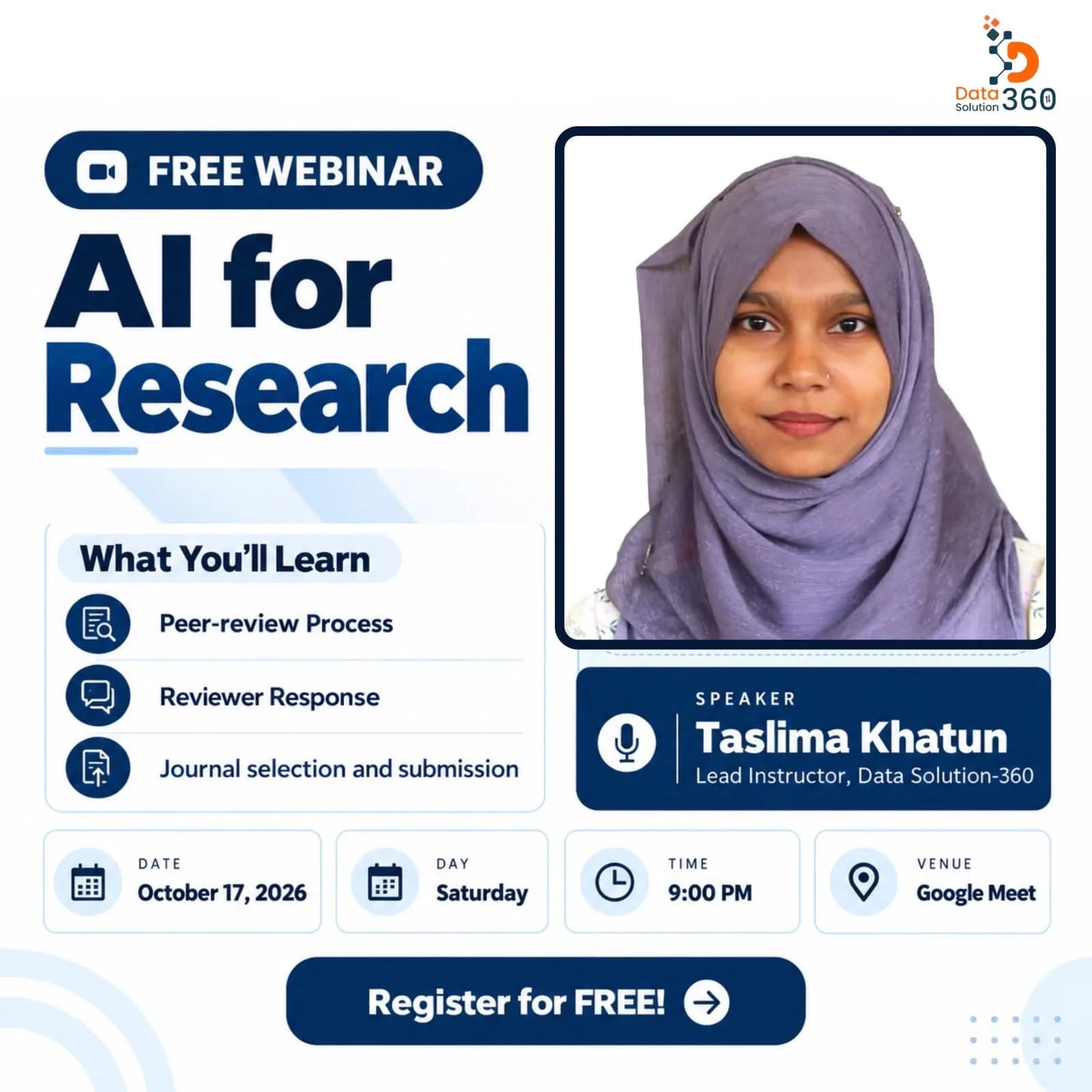 AI for Research poster